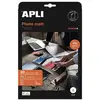 Apli Paper Pochette 20 feuilles papier photo mat double-face 210 x 297 mm
