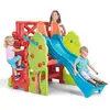 Aire de jeux La Maison des Bois - FEBER - toboggan et bac à sable en plastique anti-UV