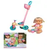Tricycle pour enfant - FAMOSA - Nenuco - Rose - Ceintures de sécurité - Panier amovible