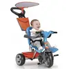 Famosa Tricycle Feber Baby Plus Music Bleu Orange