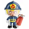 Pinypon Action - Coffret Vehicule de Pompier avec 1 figurine et accessoires