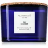 Vila Hermanos Apothecary Cobalt Blue Fig & Amber bougie parfumée 350 g