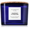 Vila Hermanos Apothecary Cobalt Blue Grapefruit & Citrus Lime bougie p...
