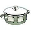 IBILI 662026 FAITOUT BOMBÉ AVEC COUVERCLE INOX