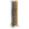 Ibili - Distributeur De Capsules Nespresso, 44 Capsules, Acier Chromé