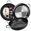IBILI Poêle profonde - I-Chef - 40 cm - Aluminium - Antiadhésif - Compatible induction