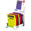 Calculatrice de Bureau - MILAN® - Série Acid - 10 Chiffres - Couleurs Assorties - Double Alimentation