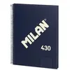 Milan Carnet 430 Bleu A4
