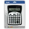 Milan Calculatrice Noire 16 Chiffres Sous Blister