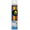 Milan Étuis 6 crayons Milán Fluo bois noir