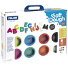 MILAN Pâte à modeler Soft Dough kit Beaucoup de lettres