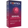 Control Sensual Dots & Lines Prservatif Points Stries 12uts