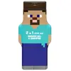 Air-Val - Minecraft Steve Gel Douche & Shampooing 2D Gel douche 400 ml...