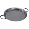 Vaello Plat à paëlla D : 40 cm - acier poli