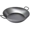 Plat à paëlla - LA VALENCIANA - Diamètre 50 cm - Acier poli