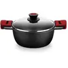 Casserole avec couvercle en verre bra premiere a4103