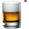 Boite de 6 verre forme basse Gina 22 cl - Rocco - Transparent - Verre