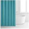Rideau de douche - Vert et bleu - Polyester - 180 x 200 cm - RAYEN