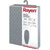 Rayen - Housse table à repasser - 130 x 45 cm - gris à pois