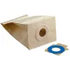 Rayen 6386.50 Lot de 5 Sacs d'Aspirateur Paper/Polyamide Discs Marron 30 x 18 x 14 cm