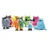 Ensemble collection monstruo de colores - les 8 figurines Y90100