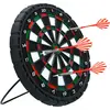 Aktive 44930 Cible de fléchettes, Cible pliable 31 cm de diamètre, ave...