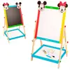 Tableau double face Disney WOOMAX - Noir/Blanc avec accessoires