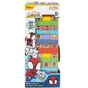 WOOMAX Juego Torre Bloques + Domino madera Spidey Marvel