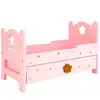 ColorBaby Woomax Berceau En Bois Pour Une Poupée