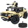Im.master Jeu De Construction 2-in-1 Military Remote Control Car-370 P...