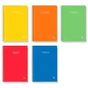Aucune Bloc 60 gr couverture rigide couleurs feuille 80 r