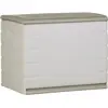 Plastiken Space Save Coffres, Plastique, Beige, 80x61x53 cm
