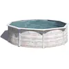 GRE Piscine hors sol acier aspect bois Gré Finlande ø3,20 x h.1,22 m