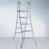 GRE Echelle inox 2x4 marches + plateforme