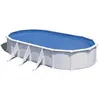 Gre Piscine acier Gré ovale Atlantis 744 x 399 x H.132 cm - Filtre à sable