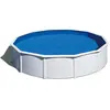 Piscine GRE Eco - Ronde - 5.50m h 1.20 m - Blanc