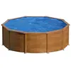 Gre Pools Aspect Bois Piscine Pacifique Acier 460x120 Cm Ø 460 x 120 cm
