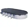 Bâche hivernage pour piscine ovale GRE - 1000x550 cm - 100gr/m²