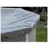 Bâche hiver 580 g/m² pour piscine composite ovale 6.64 x 3.86 m GRE