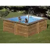 Gre Piscine bois Carra 3 3,05 x 3,05 x 1,19 m - Gré