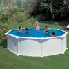Gre Piscine kit ronde hors sol en acier 460 x 132 cm