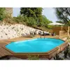 Gre Piscine bois Vermela 6,72 x 4,72 x 1,46 m - Gré