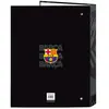 Classeur - SAFTA - F.C. Barcelona - Noir - 4 anneaux - Résistant - Pour enfants