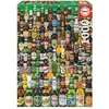 Puzzle 1000 Pièces - Bières - EDUCA - Nature morte et objets - Multicolore - Vert