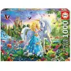 EDUCA Puzzle 1000 La Princesse Et La Licorne