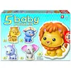 Puzzle de 2-5 pièces Educa Borras Wild Animals TU