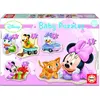 Puzzle bébé EDUCA - BABY MINNIE - 5 puzzles progressifs de 3 à 5 pièces