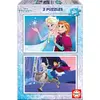 Educa LA REINE DES NEIGES Puzzle 2 x 20 Pieces