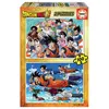 Puzzle Dragon Ball - EDUCA - 2x100 pièces - Thème Dessins animés et BD