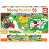 Puzzle panoramique La Ferme - EDUCA - 26 pièces - Animaux - Enfant 3 ans et plus